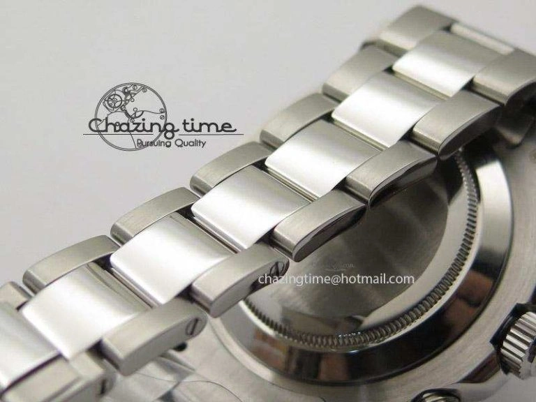 YachtMaster II 116680 SS White Dial on SS Bracelet A7750