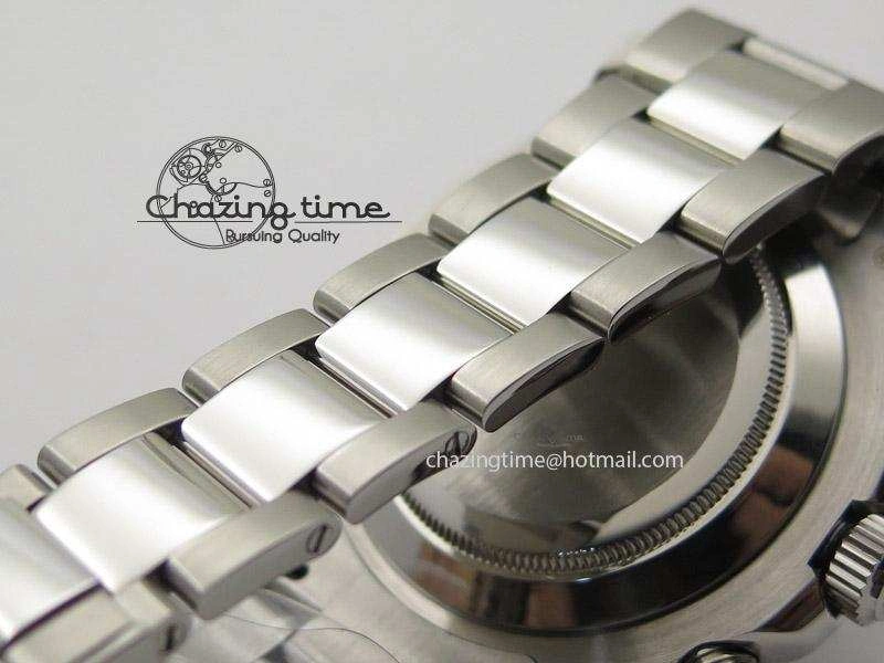 YachtMaster II 116680 SS White Dial on SS Bracelet A7750