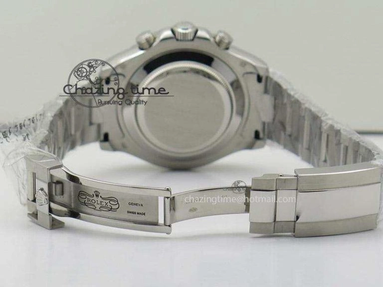 YachtMaster II 116680 SS White Dial on SS Bracelet A7750