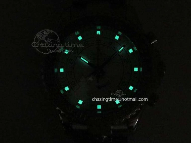 YachtMaster II 116680 SS White Dial on SS Bracelet A7750