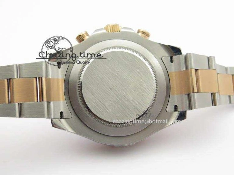 YachtMaster II 116681 SS RG Blue Ceramic JF 1:1 Best Edition On SS RG Bracelet A7750