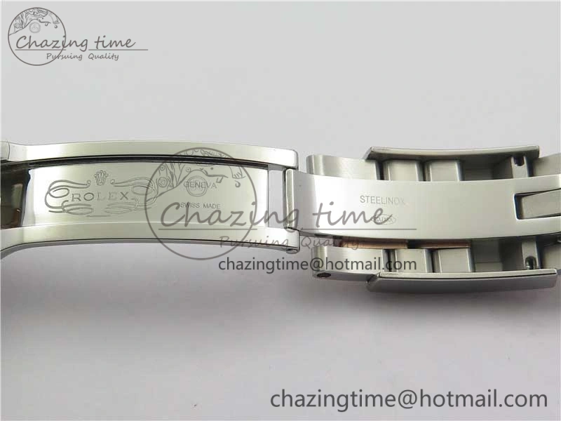YachtMaster II 116681 SS RG Blue Ceramic VRF 1:1 Best Edition on SS RG Bracelet A7750