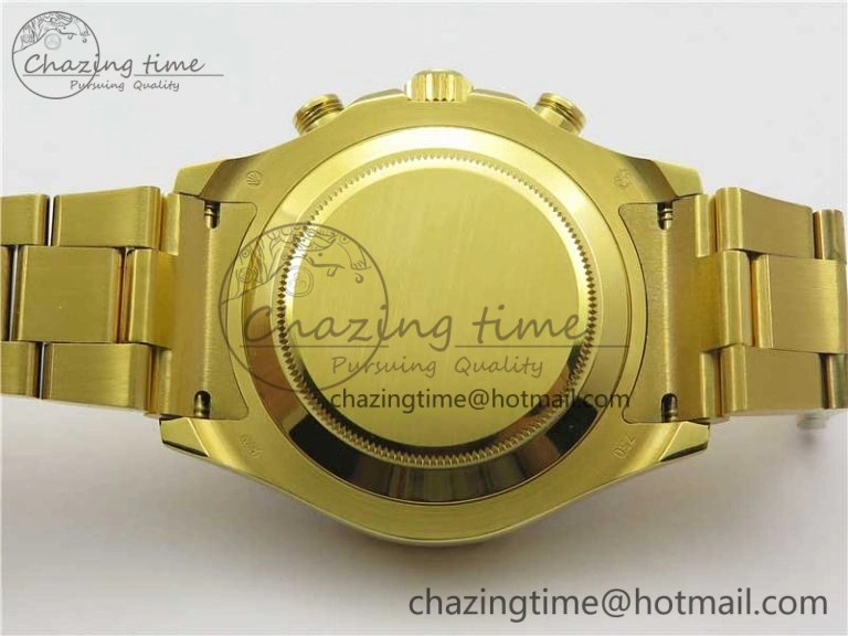 YachtMaster II 116685 YG Blue Ceramic VRF 1:1 Best Edition on YG Bracelet A7750