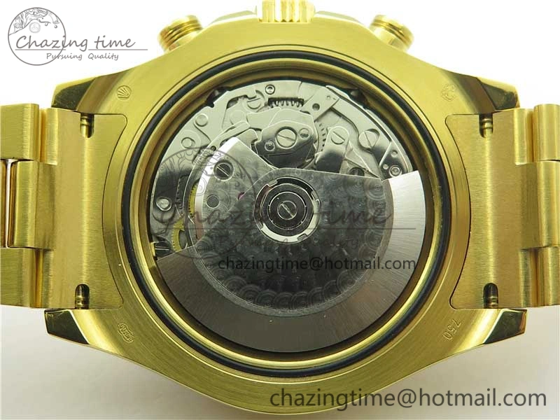 YachtMaster II 116685 YG Blue Ceramic VRF 1:1 Best Edition on YG Bracelet A7750
