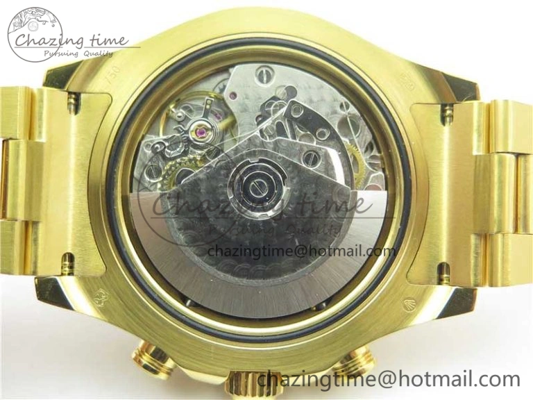 YachtMaster II 116685 YG Blue Ceramic VRF 1:1 Best Edition on YG Bracelet A7750