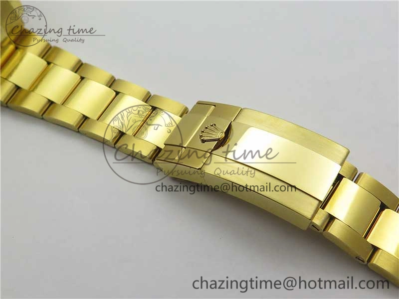 YachtMaster II 116685 YG Blue Ceramic VRF 1:1 Best Edition on YG Bracelet A7750