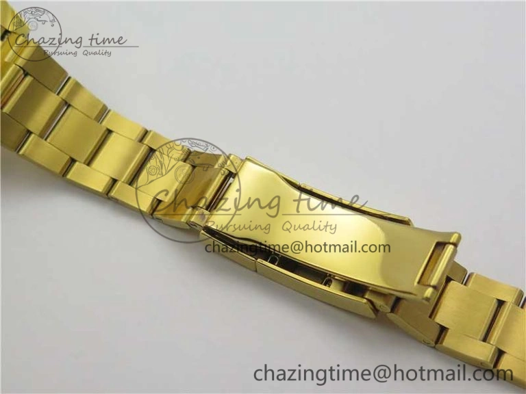 YachtMaster II 116685 YG Blue Ceramic VRF 1:1 Best Edition on YG Bracelet A7750