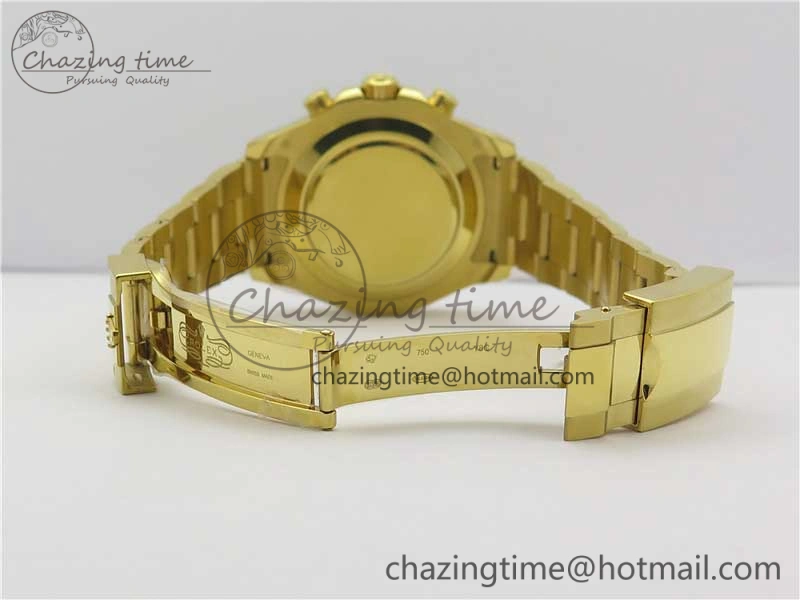 YachtMaster II 116685 YG Blue Ceramic VRF 1:1 Best Edition on YG Bracelet A7750