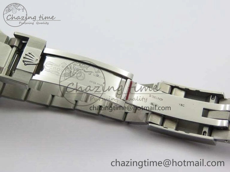 YachtMaster II 116689 SS JF 1:1 Best Edition White Dial Blue On SS Bracelet A7750