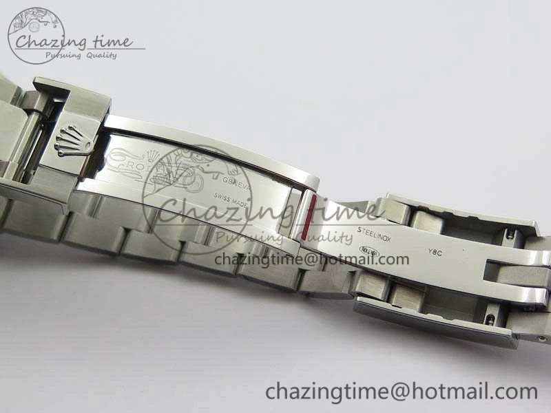YachtMaster II 116689 SS JF 1:1 Best Edition White Dial Blue On SS Bracelet A7750