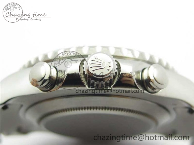 YachtMaster II 116689 SS JF 1:1 Best Edition White Dial Ceramic Bezel on SS Bracelet A7750 V2