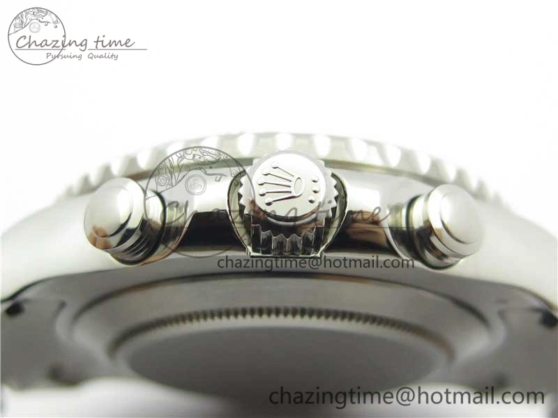 YachtMaster II 116689 SS JF 1:1 Best Edition White Dial Ceramic Bezel on SS Bracelet A7750 V2