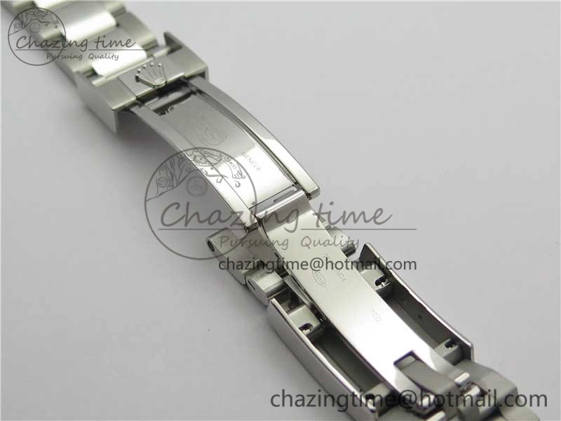 YachtMaster II 116689 SS JF 1:1 Best Edition White Dial Ceramic Bezel on SS Bracelet A7750 V2