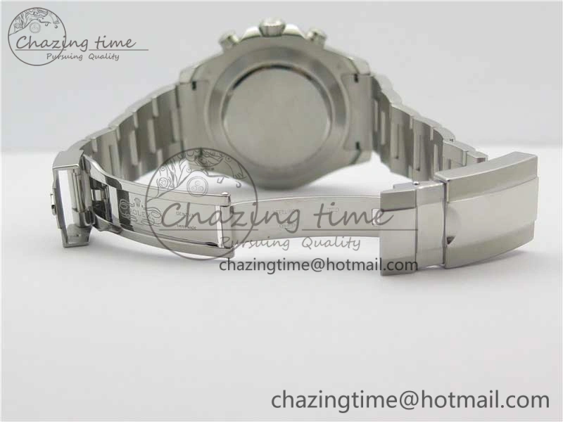 YachtMaster II 116689 SS JF 1:1 Best Edition White Dial Ceramic Bezel on SS Bracelet A7750 V2