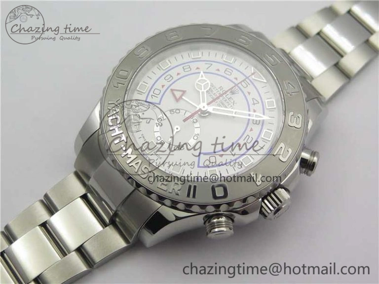 YachtMaster II 116689 SS VRF 1:1 Best Edition Whtie Dial on SS Bracelet A7750
